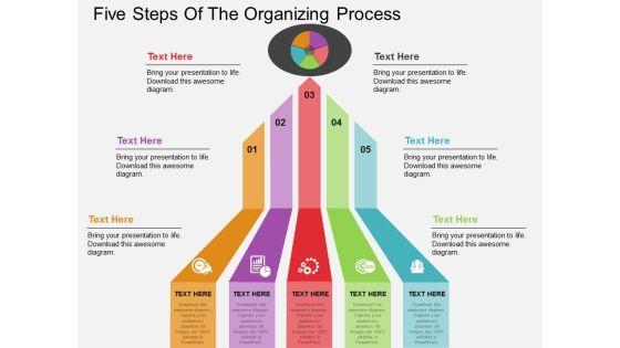 Five Steps Of The Organizing Process Powerpoint Template Five Steps Of The Organizing Process Powerpoint Template