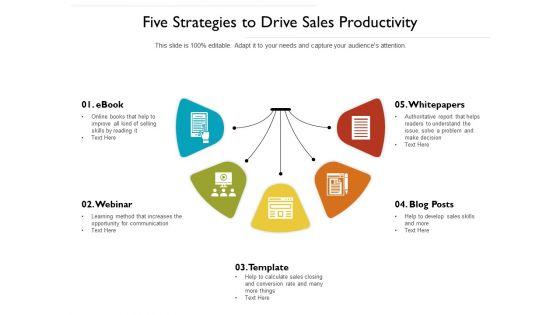 Five_Strategies_To_Drive_Sales_Productivity_Ppt_PowerPoint_Presentation_Gallery_Files_PDF_Slide_1.jpg