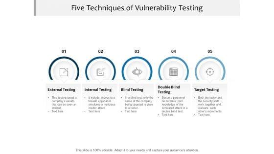 Five_Techniques_Of_Vulnerability_Testing_Ppt_PowerPoint_Presentation_Model_Icon_Slide_1.jpg