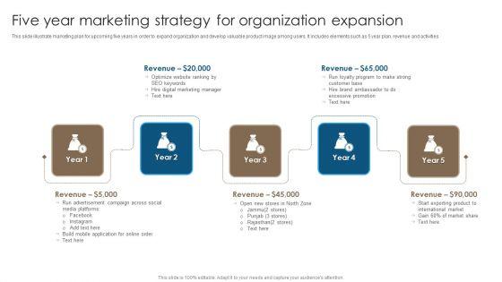 Five_Year_Marketing_Strategy_For_Organization_Expansion_Icons_PDF_Slide_1.jpg