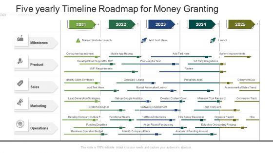 Five_Yearly_Timeline_Roadmap_For_Money_Granting_Background_Slide_1.jpg