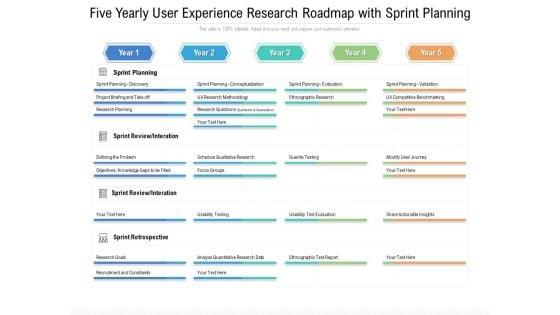 Five_Yearly_User_Experience_Research_Roadmap_With_Sprint_Planning_Structure_Slide_1.jpg