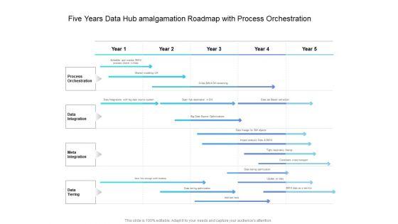Five_Years_Data_Hub_Amalgamation_Roadmap_With_Process_Orchestration_Themes_Slide_1.jpg