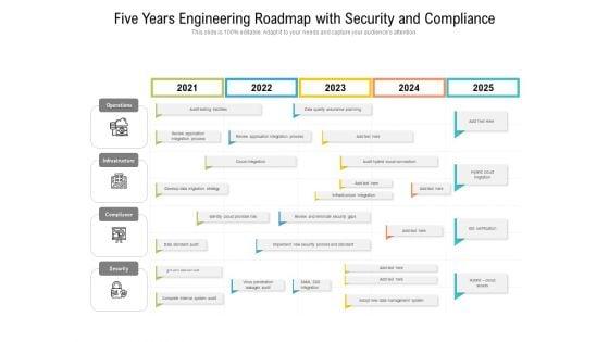 Five_Years_Engineering_Roadmap_With_Security_And_Compliance_Clipart_Slide_1.jpg