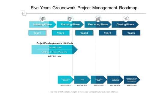 Five_Years_Groundwork_Project_Management_Roadmap_Professional_Slide_1.jpg
