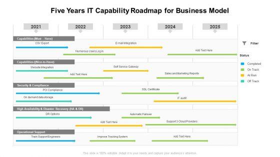 Five_Years_IT_Capability_Roadmap_For_Business_Model_Graphics_Slide_1.jpg