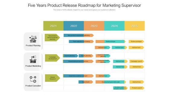 Five_Years_Product_Release_Roadmap_For_Marketing_Supervisor_Graphics_Slide_1.jpg