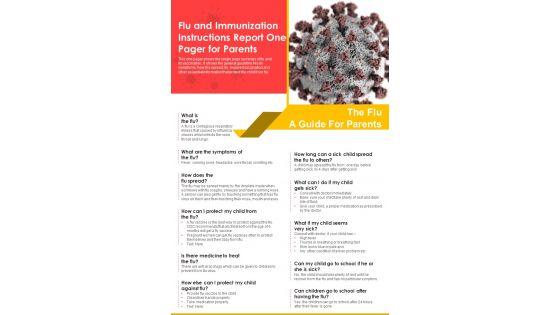 Flu_And_Immunization_Instructions_Report_One_Pager_For_Parents_PDF_Document_PPT_Template_Slide_1.jpg