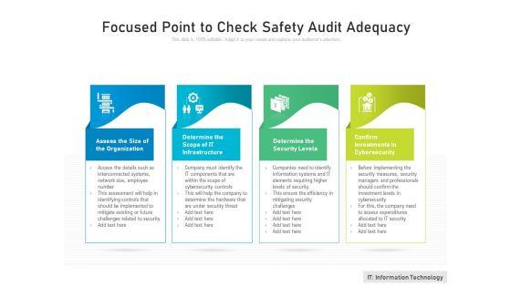 Focused_Point_To_Check_Safety_Audit_Adequacy_Ppt_PowerPoint_Presentation_Icon_Files_PDF_Slide_1.jpg