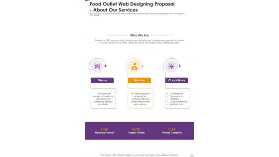 Food_Outlet_Web_Designing_Proposal_About_Our_Services_One_Pager_Sample_Example_Document_Slide_1.jpg