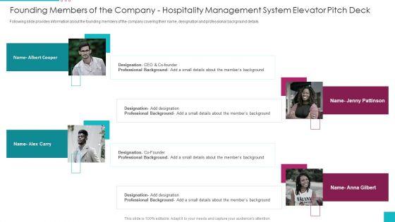 Founding_Members_Of_The_Company_Hospitality_Management_System_Elevator_Pitch_Deck_Clipart_PDF_Slide_1.jpg