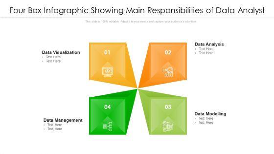 Four_Box_Infographic_Showing_Main_Responsibilities_Of_Data_Analyst_Ppt_PowerPoint_Presentation_File_Formats_PDF_Slide_1.jpg