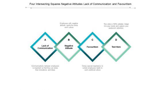 Four_Intersecting_Squares_Negative_Attitudes_Lack_Of_Communication_And_Favouritism_Ppt_PowerPoint_Presentation_Summary_Deck_Slide_1.jpg