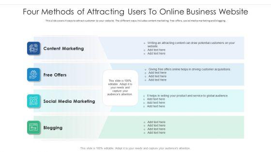 Four_Methods_Of_Attracting_Users_To_Online_Business_Website_Ppt_PowerPoint_Presentation_Icon_Background_PDF_Slide_1.jpg