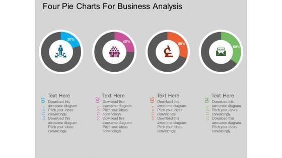 Four_Pie_Charts_For_Business_Analysis_Powerpoint_Template_1.jpg