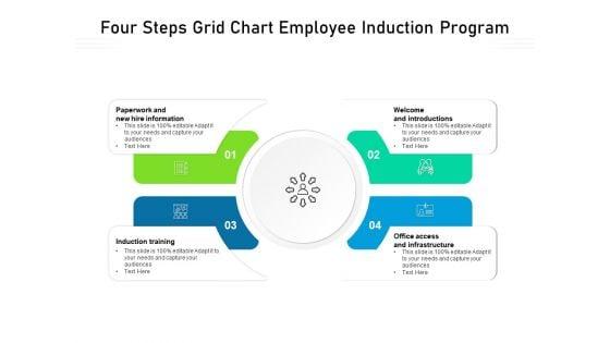 Four_Steps_Grid_Chart_Employee_Induction_Program_Ppt_PowerPoint_Presentation_Gallery_Influencers_PDF_Slide_1.jpg