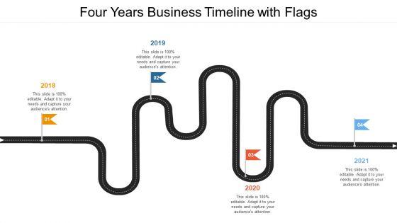 Four_Years_Business_Timeline_With_Flags_Ppt_PowerPoint_Presentation_Icon_Example_PDF_Slide_1.jpg