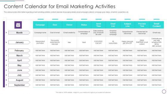 Franchise_Marketing_Plan_Playbook_Content_Calendar_For_Email_Marketing_Activities_Inspiration_PDF_Slide_1.jpg