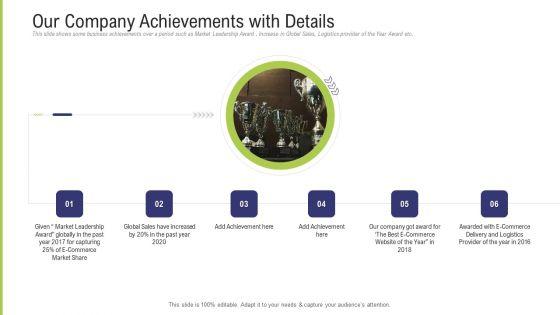 Funding_Pitch_Deck_To_Obtain_Long_Term_Debt_From_Banks_Our_Company_Achievements_With_Details_Demonstration_PDF_Slide_1.jpg