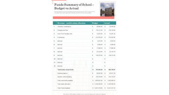 Funds_Summary_Of_School_Budget_Vs_Actual_One_Pager_Documents_Slide_1.jpg