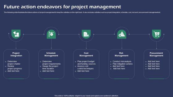 Future Action Endeavors For Project Management Microsoft PDF Future Action Endeavors For Project Management Microsoft PDF