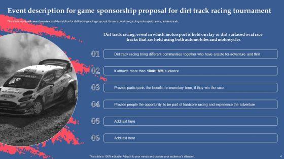 Game_Sponsorship_Proposal_For_Dirt_Track_Racing_Championship_Ppt_PowerPoint_Presentation_Complete_Deck_With_Slides_Slide_4.jpg