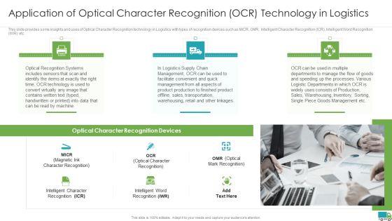 Generating Logistics Value Business Application Of Optical Character Recognition Ocr Technology In Logistics Graphics PDF Generating Logistics Value Business Application Of Optical Character Recognition Ocr Technology In Logistics Graphics PDF