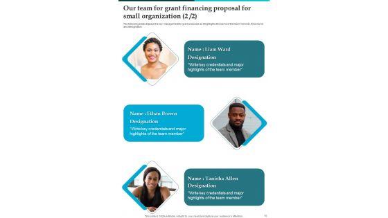 Grant_Financing_Proposal_For_Small_Organization_Example_Document_Report_Doc_Pdf_Ppt_Slide_10.jpg