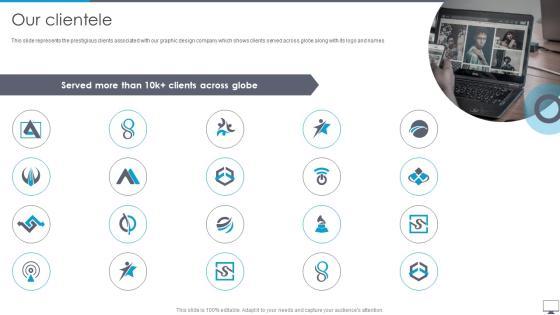 Graphic Designing And Visual Arts Company Profile Our Clientele Infographics PDF Graphic Designing And Visual Arts Company Profile Our Clientele Infographics PDF