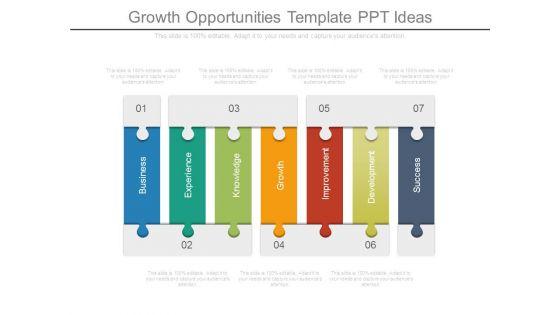 Growth Opportunities Template Ppt Ideas Growth Opportunities Template Ppt Ideas