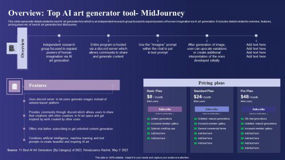 Guide_To_Use_Chatgpt_Prompts_For_AI_Art_Generation_Overview_Top_AI_Art_Generator_Tool_Midjourney_Information_PDF_Slide_1.jpg
