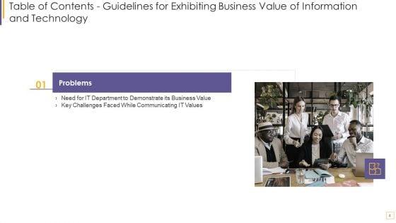 Guidelines_For_Exhibiting_Business_Value_Of_Information_And_Technology_Ppt_PowerPoint_Presentation_Complete_With_Slides_Slide_4.jpg