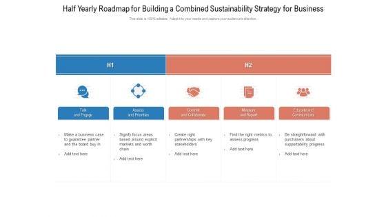 Half_Yearly_Roadmap_For_Building_A_Combined_Sustainability_Strategy_For_Business_Clipart_Slide_1.jpg