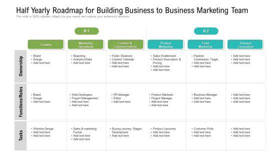 Half_Yearly_Roadmap_For_Building_Business_To_Business_Marketing_Team_Information_Slide_1.jpg