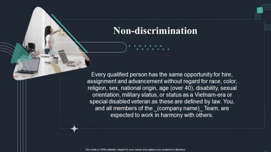 Handbook_For_Corporate_Staff_Non_Discrimination_Ppt_PowerPoint_Presentation_File_Format_PDF_Slide_1.jpg