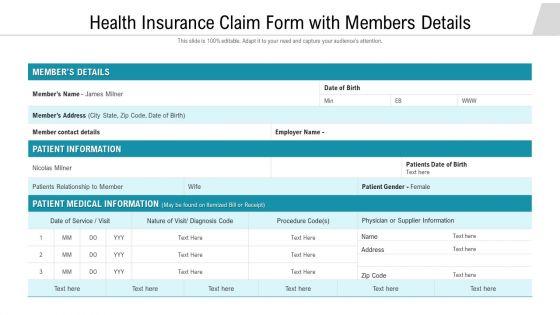 Health_Insurance_Claim_Form_With_Members_Details_Ppt_PowerPoint_Presentation_File_Outline_PDF_Slide_1.jpg