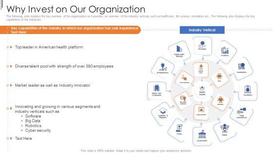 His_Capital_Funding_Elevator_Why_Invest_On_Our_Organization_Summary_PDF_Slide_1.jpg