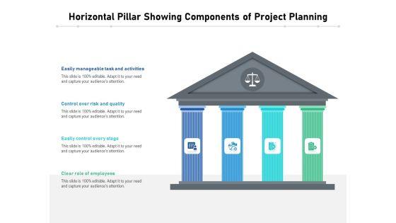 Horizontal Pillar Showing Components Of Project Planning Ppt PowerPoint Presentation Outline Clipart Images PDF Horizontal Pillar Showing Components Of Project Planning Ppt PowerPoint Presentation Outline Clipart Images PDF