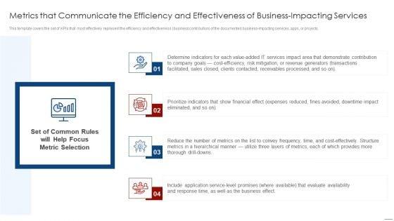 How_To_Evaluate_And_Develop_The_Organizational_Value_Of_IT_Service_Metrics_That_Communicate_The_Efficiency_Portrait_PDF_Slide_1.jpg