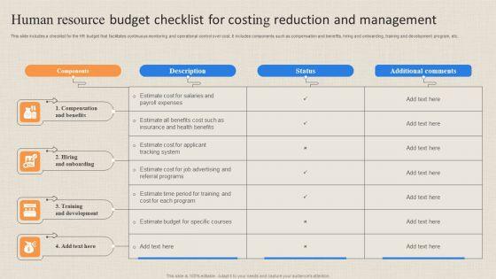 Human_Resource_Budget_Checklist_For_Costing_Reduction_And_Management_Graphics_PDF_Slide_1.jpg