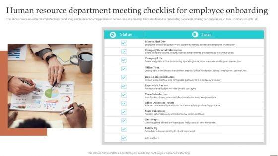 Human_Resource_Department_Meeting_Checklist_For_Employee_Onboarding_Ppt_Show_Brochure_PDF_Slide_1.jpg