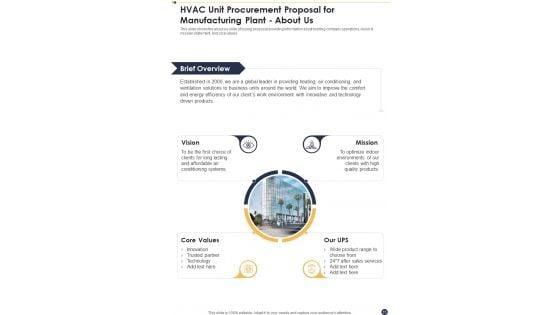 Hvac_Unit_Procurement_Proposal_For_Manufacturing_Plant_Example_Document_Report_Doc_Pdf_Ppt_Slide_15.jpg