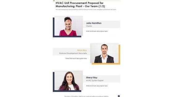 Hvac_Unit_Procurement_Proposal_For_Manufacturing_Plant_Example_Document_Report_Doc_Pdf_Ppt_Slide_17.jpg