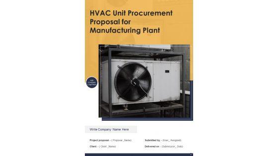 Hvac_Unit_Procurement_Proposal_For_Manufacturing_Plant_Example_Document_Report_Doc_Pdf_Ppt_Slide_1.jpg