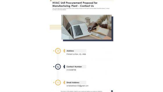 Hvac_Unit_Procurement_Proposal_For_Manufacturing_Plant_Example_Document_Report_Doc_Pdf_Ppt_Slide_27.jpg