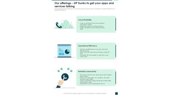 IP_Telephony_Our_Offerings_SIP_Trunks_To_Get_Your_Apps_And_Services_Talking_One_Pager_Sample_Example_Document_Slide_1.jpg