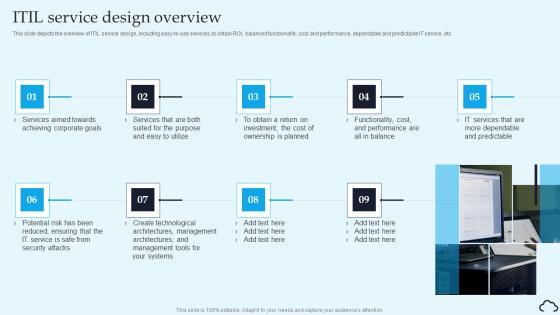 ITIL Service Design Overview IT Service Management Framework Rules PDF ITIL Service Design Overview IT Service Management Framework Rules PDF