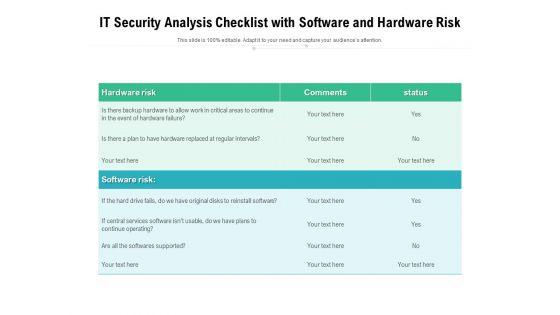 IT_Security_Analysis_Checklist_With_Software_And_Hardware_Risk_Ppt_PowerPoint_Presentation_Icon_Examples_PDF_Slide_1.jpg