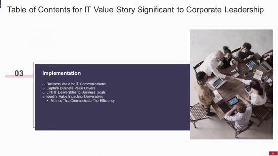 IT_Value_Story_Significant_To_Corporate_Leadership_Ppt_PowerPoint_Presentation_Complete_With_Slides_Slide_13.jpg