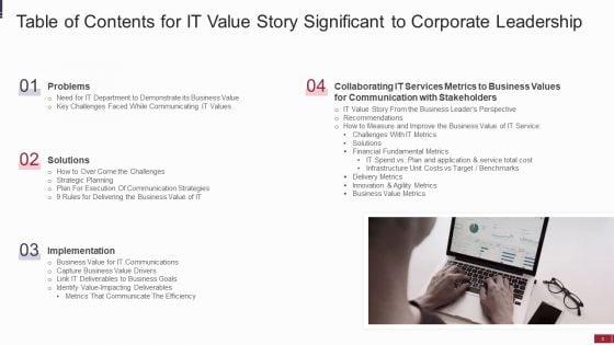 IT_Value_Story_Significant_To_Corporate_Leadership_Ppt_PowerPoint_Presentation_Complete_With_Slides_Slide_3.jpg